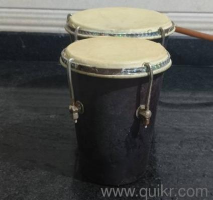 wooden bongo drum 
