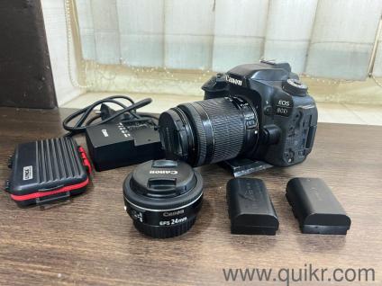 Canon EOS 80D Professional DSLR Camera with 2 Lenses  Complete Kit