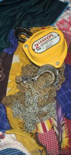 Lakshya 2 ton super quality chain block made in India brand new 2 month old only