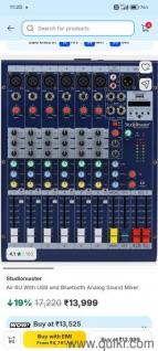 studiomaster 6u new condition 