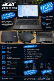 urgent sale a laptop mint condition no issue with two speakers 
