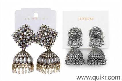 combo pack 2 jhumka earrings 