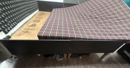 Double Bed with Mattress ( Gently Used for 1 year )