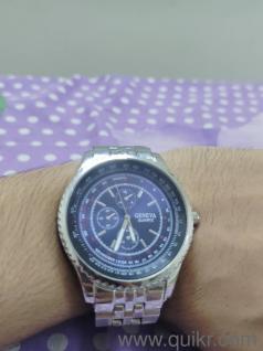 Big Blue dial Round Watch