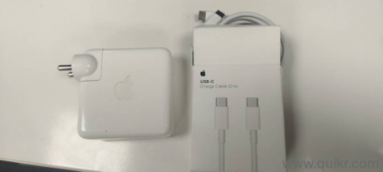 selling my original apple 61w usb c power adaptor in excellent condition  also with 2m cable 