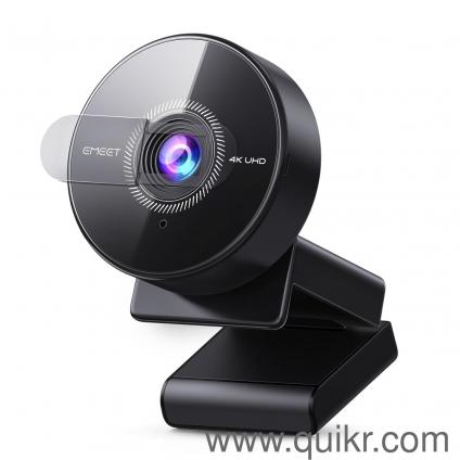 eMeet C950 4K Webcam for PC - 8 Megapixels UHD, PDAF Autofocus, Noise-Canceling Mic
