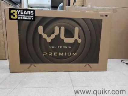 VU premium TV worth 23000, warranty period 3 years completed