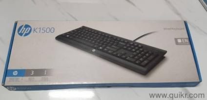 Brand new like condition, not often used , HP wired keyboard 