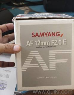 Samyang 12mm AF/f2  E- mount 