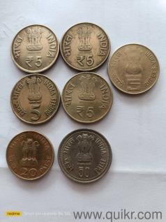 5 rupaye old coin 5pc 20 pese 50 seese old coin (1911-2012.1861-2011.1914-2014.1935-2010)