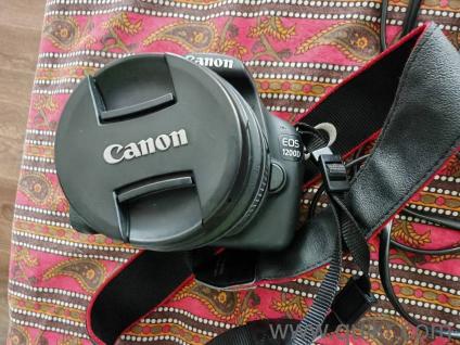 Canon EOS DS1200D with accessories - like new