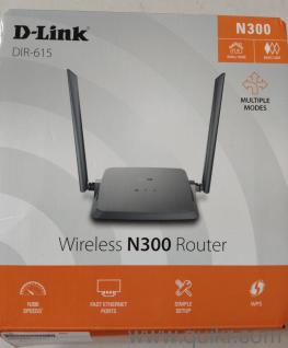 D-Link DIR-615 Wireless N300 Router  Like New, 3-Year Warranty