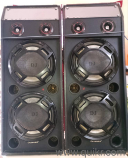 Dj in proper working condition 4 subwoofer 12 inch , 4 twiter 