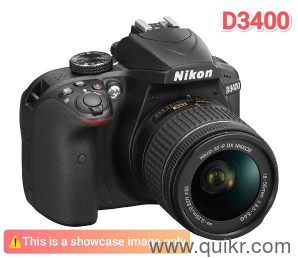 Nikon D3400 DSLR Kit  Lens, Bag, Charger & 16GB Card  Great Deal!