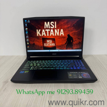 WhatsApp Me 91293.89459 MSI Katana 15, Intel 14th Gen. i7-14650HX, 40CM QHD 165Hz Gaming Laptop