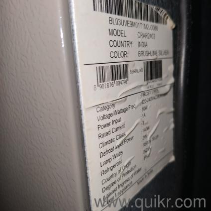 Double door  Refrigerator 310 liter capacity 
