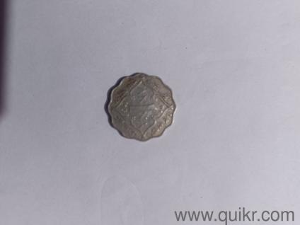 1 anna 1939 coin george vi king emperor