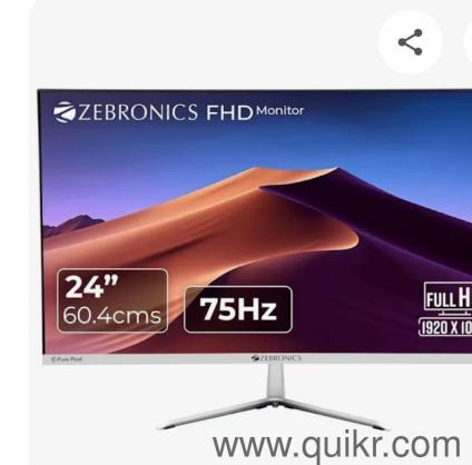 Zebronics zeb 24 ultra purepixle screen on but blank colour screen and mother board  and body  is ok  
