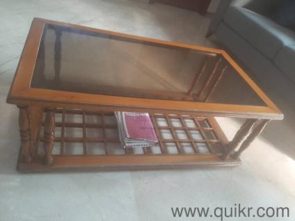 solid teak wood table