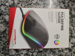 HyperX Pulsefire Surge RGB Gaming Mouse  Good Condition, with Box