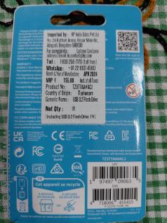 Original HP USB 64 GB up for grab, sealed pack & unused, just for 700 INR