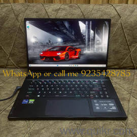 WhatsApp or call me 92354.28785 MSI Katana 15, Intel 14th Gen. i7-14650HX, 40CM QHD 165Hz Gaming Laptop