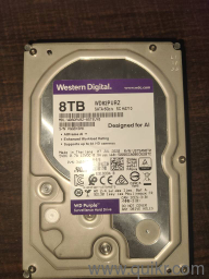 western digital 8TB harddisk 
