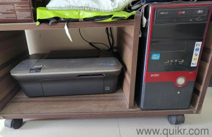 Desktop with printer, trol6
