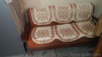 I am selling in two five seater sofa is good condition
