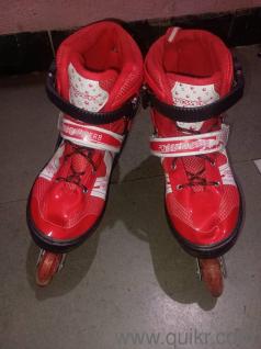 inline sketing shoes for 12 to 18 years boys and girls, used but good condition 