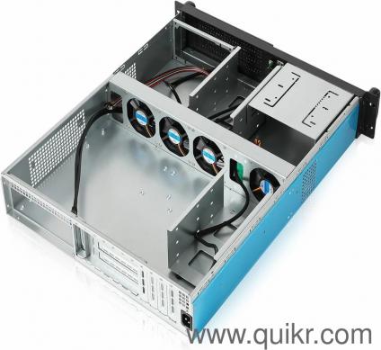 2U Compact Rackmount ATX Server Chassis ATX Power Supply Compatible