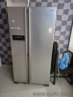 double door  refrigerator in very good condition with new compressor and tubings