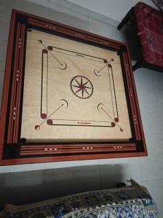 Carrom board with stand