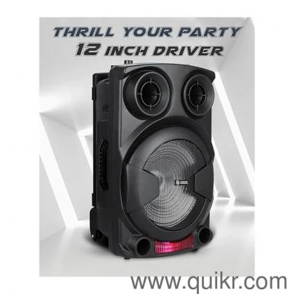 Zoook Rocker Thunder XXL 70W Bluetooth Party Karaoke Speaker with 1 Wireless Mic