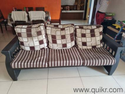 3+1+1 Solid wooden sofa set for sale
