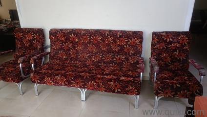 3 seater sofa + 2 single seaters + center table