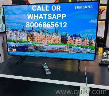 BOOK on 8OO6865612 - SAMSUNG 43" 4K Smart Android LED TV, Free Installation With Under Warranty.