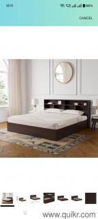 BRAND NEW AND UNBOXED BED WITH STORAGE 