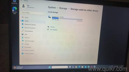 hp15s 8gb ram 256 gb storage with 64w orginal charger 