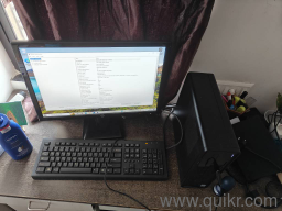 HP Desktop PC (Core i3, 8GB RAM, 1TB HDD) with HP Monitor + Webcam