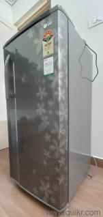 Fully functional, sparingly used, single door 190L LG fridge