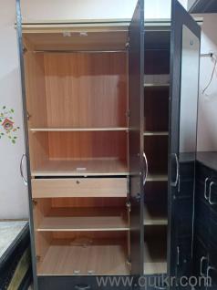 Selling a 3-door wooden wardrobe in good condition.
