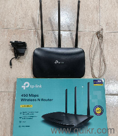 TP-Link TL-WR940N 450 Mbps Wi-Fi Router (3 Antennas, Excellent Condition, With Box & Accessories)
