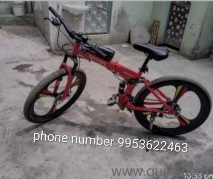 Ferrari 7X3 gear alloy wheel foldable cycle