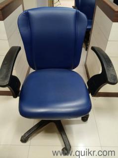 Blue Chair - 13 / White chair including Executive chair - 4  nos. / Stool - 6 nos 