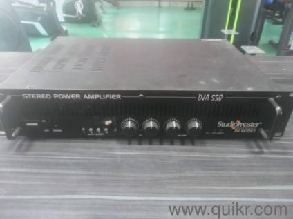 Studio Master Power Amplifier model no :- DJA 550
