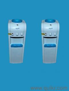Water Dispenser with hot, cold & mix water options. Tiny fridge inbuilt