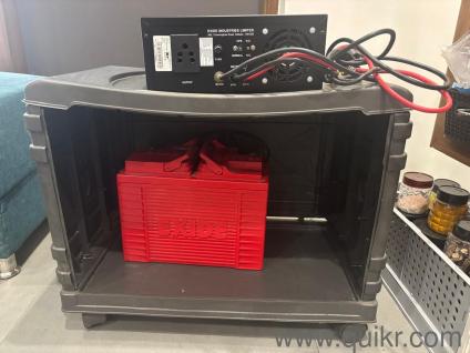 Exide inverter 12 volt battery 12 volt trolley