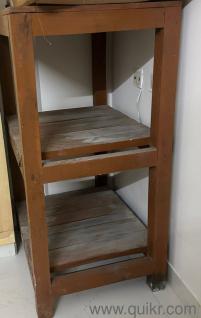 Teak Wood Shelf for Storage