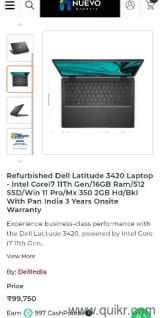 Hi all we have one laptop any one interested please contact me 